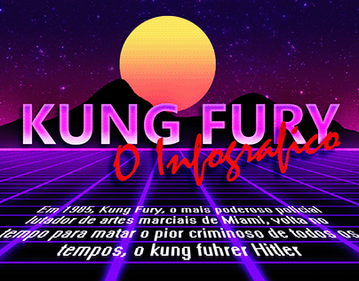 Kung Fury, o Infográfico