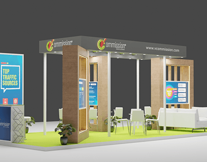 CLIENT - V COMMISION EXHIBITION STALL BOOTH 3D 2023