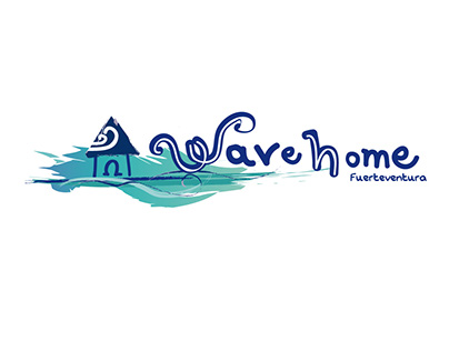 Logo design Wave Home-holiday home