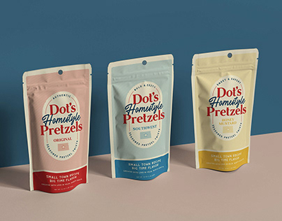 Dot's Homestyle Pretzels • Packaging Concept