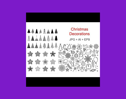 Christmas Decorations: Christmas Design Elements