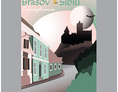 Transylvania Travel Poster