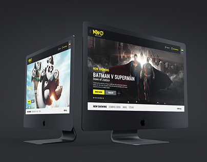 Novo Cinemas - Website Design