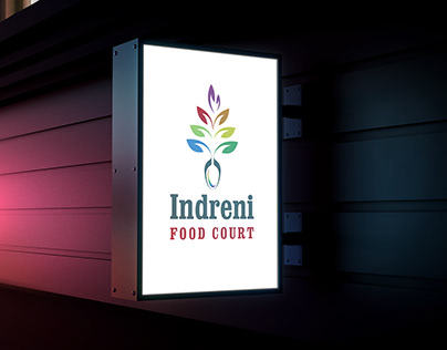 Indreni Foodcourt Logo Design
