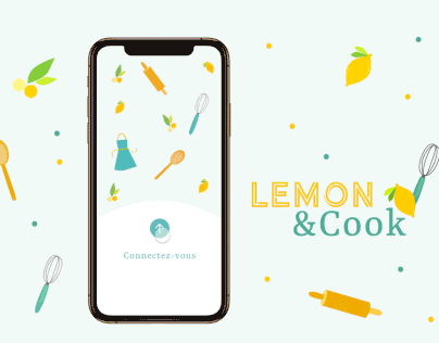 UX / UI design app lemon & cook