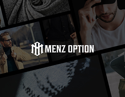 MENZ OPTION logo design and brand identity