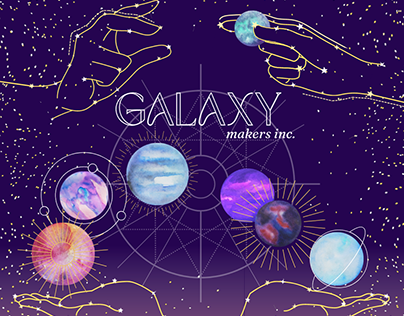 Galaxy - Canva Weekly Challenge