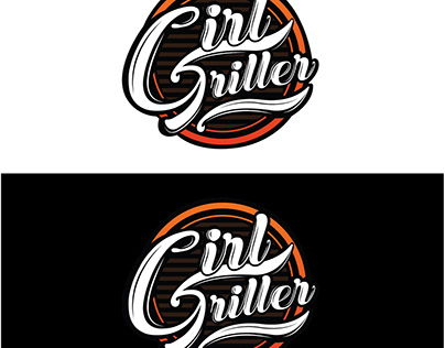 Girl Griller Logo Concept