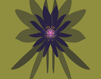Purple petal