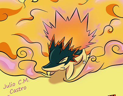 Cyndaquil Explosion form