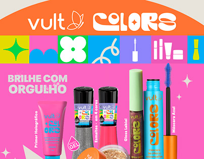 Brand Page Vult Colors - Beleza na Web