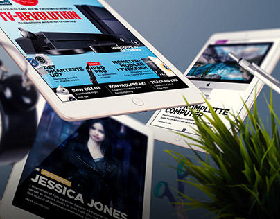 Lyd & Billede tablet magazine relaunch and redesign