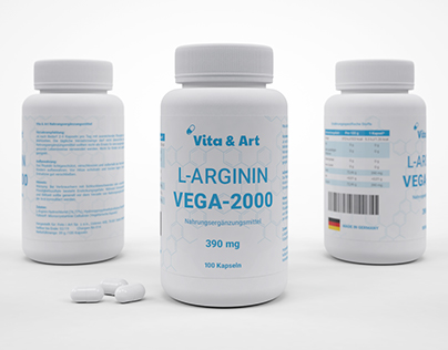 Label design and visualization of pills package