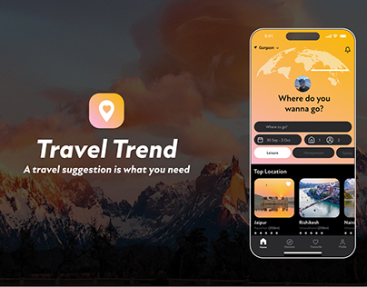 Project thumbnail - Travel Trend Application Design