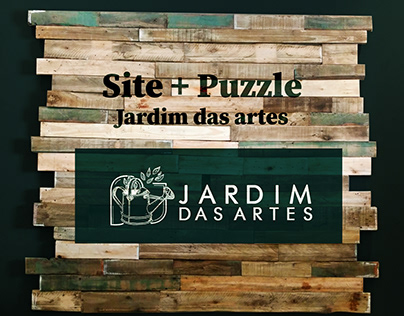 Site + Puzzle Jardim das artes.