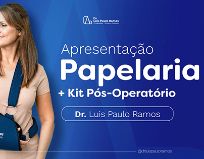 App papelaria + kit pós-operatório - Dr. Luis Paulo