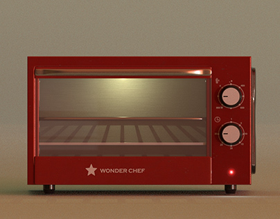 Microwave Oven - 3d Modelling