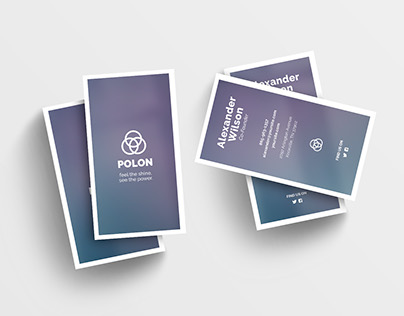 Polon - A Modern Business Card Template