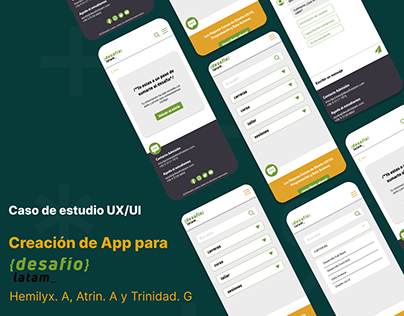 Creación de App para Desafío Latam UX/UI