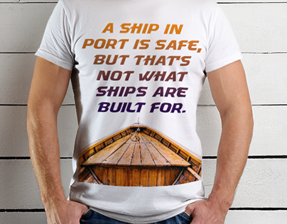 A ship in port is safe