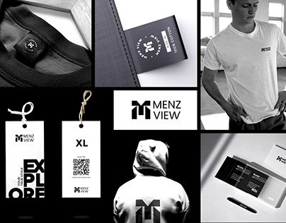 Menz View branding, visual identit