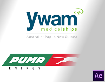 Logo reveal animation | YWAM Medical ships & Puma