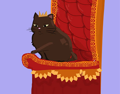Quicc Cat Wit Crown