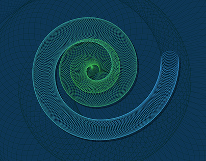 Illustrator Spiral Vector Art