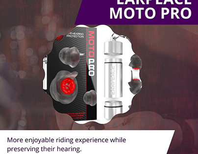 Earpeace Moto Pro Motorcycle Earplugs