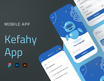 Kefahy App | Ui/ux design