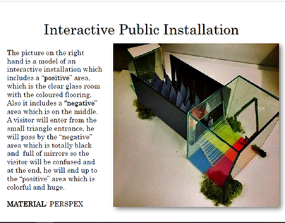 Interactive Public Installation