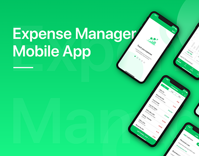 Expense Manager iOS UI Portfolio