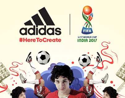Adidas Here to Create Campaign
