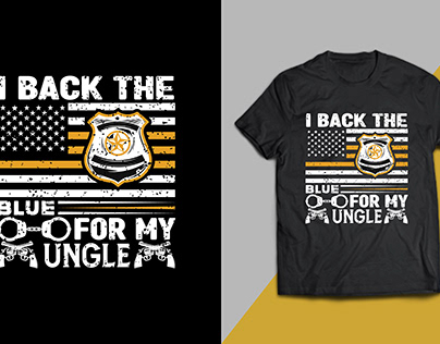 Police T-shirt Design