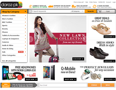 Ecommerce store by Amna Arshad