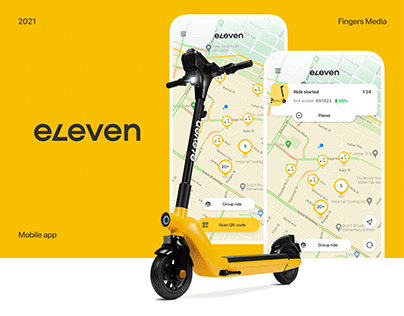 eleven | E-Scooter Sharing