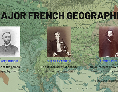 FRENCH GEOGRAPHY AT ITS ORIGINS & CURRENT