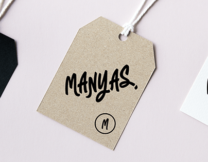 Logotipo y aplicaciones "MANYAS"