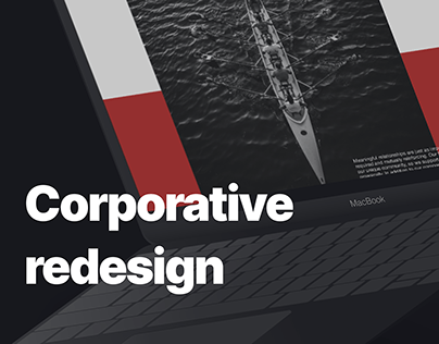 Redesign of Corporate Website + Longread