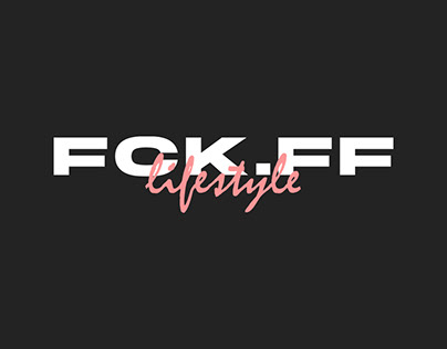 FCKFF, print, лого