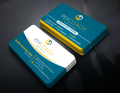 PSYCOACH MIND MATTERS Business Card Design