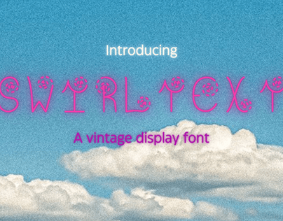 Swirltext Typeface