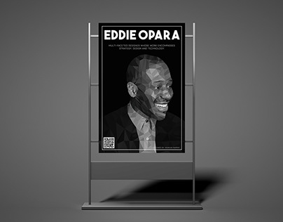 Black History Month February 2021 poster – Eddie Opara