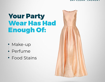 Party Wear | Dry Cleaning Service | IronOut