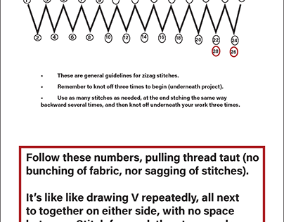 Zigzag Stitches ([Hand] Sewing 101)