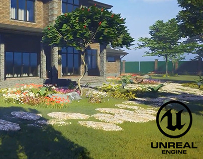 Интерактивная визуализация Unreal Engine Exterior