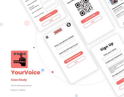 Voting App for Election (UX Design)