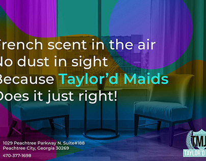 Social Media Design for Taylor'd Maids