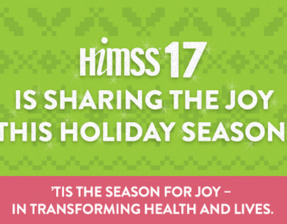 HIMSS17 Holiday Campaign Flyer and Web Ads