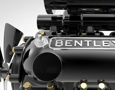Bentley Continental 1954 engine